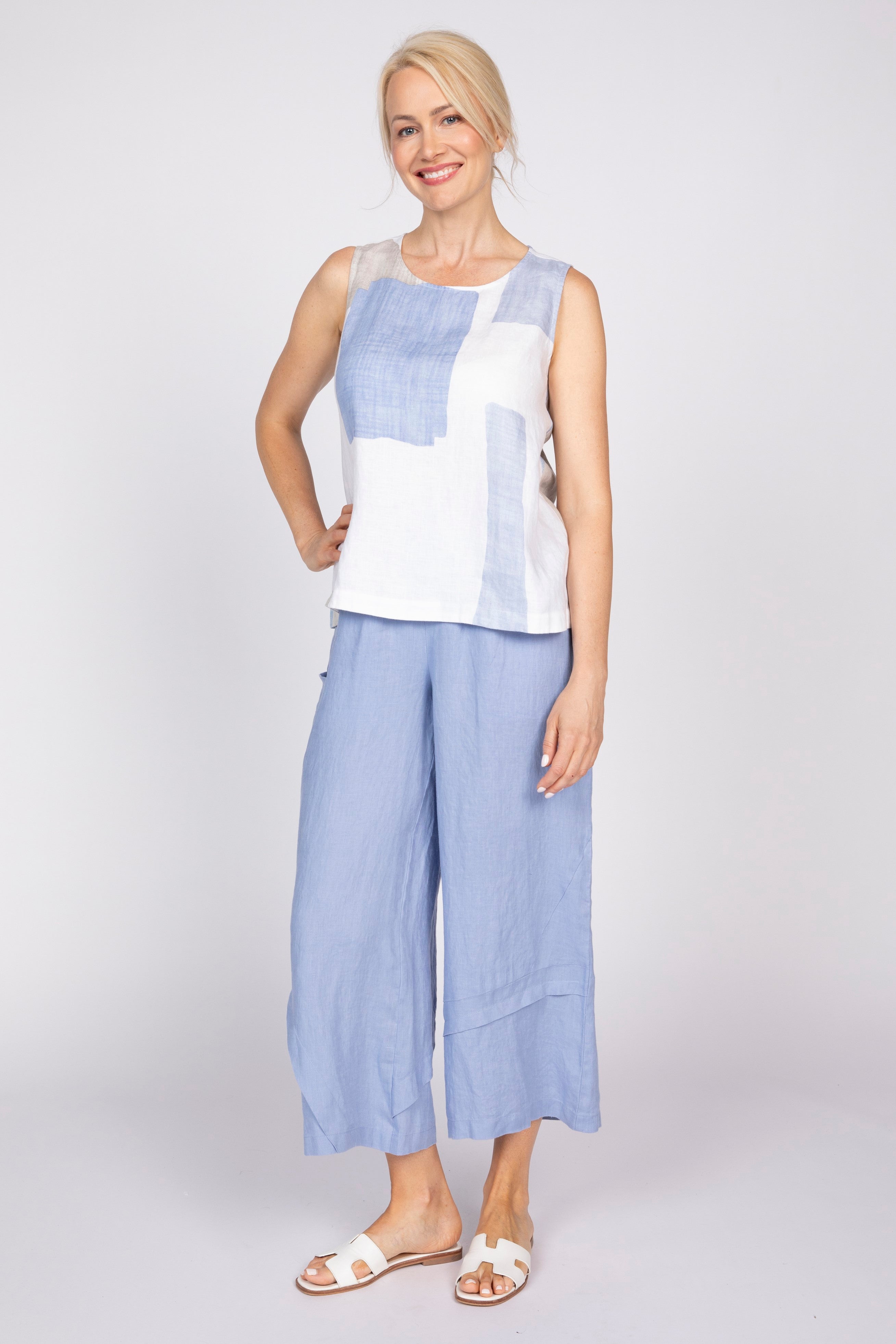Torrie tank Top - Blue