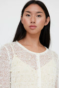 Pearl Cardigan - White