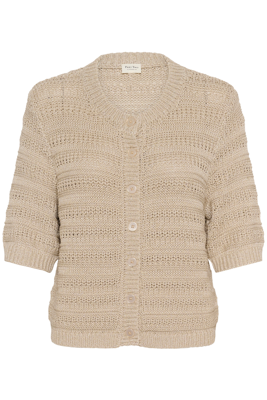 Angeline Cardigan - Oatmeal Shimmer