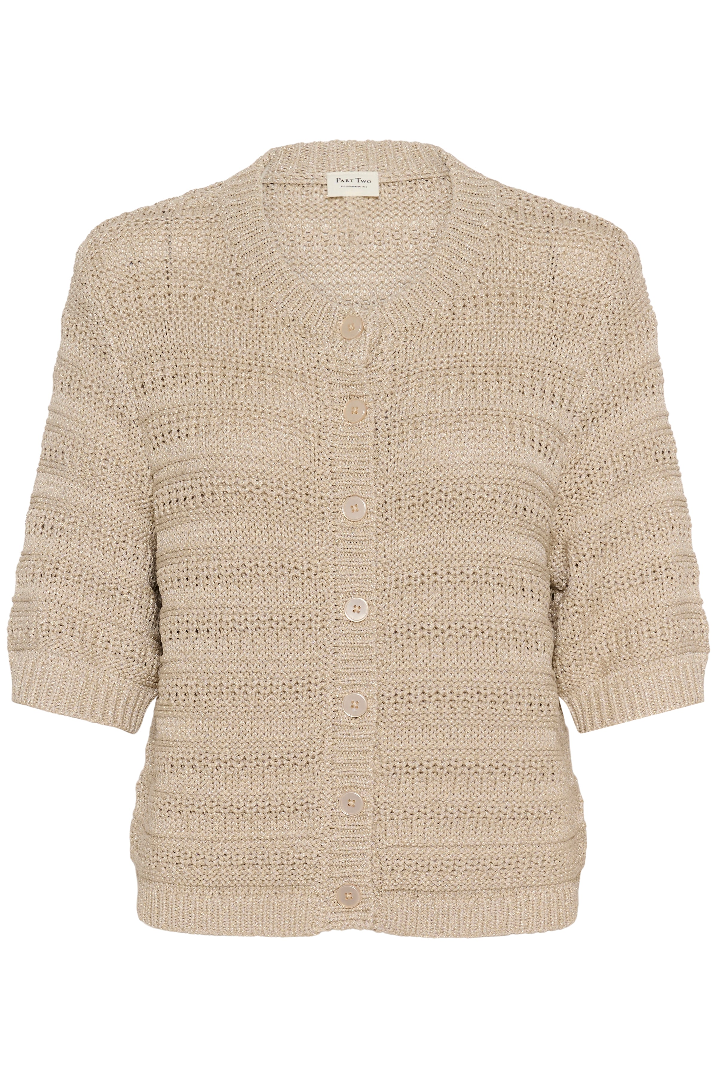 Angeline Cardigan - Oatmeal Shimmer