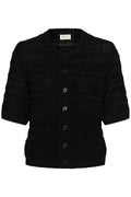 Angeline Cardigan - Black Shimmer