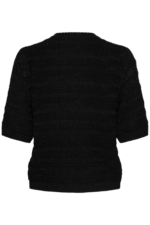 Angeline Cardigan - Black Shimmer