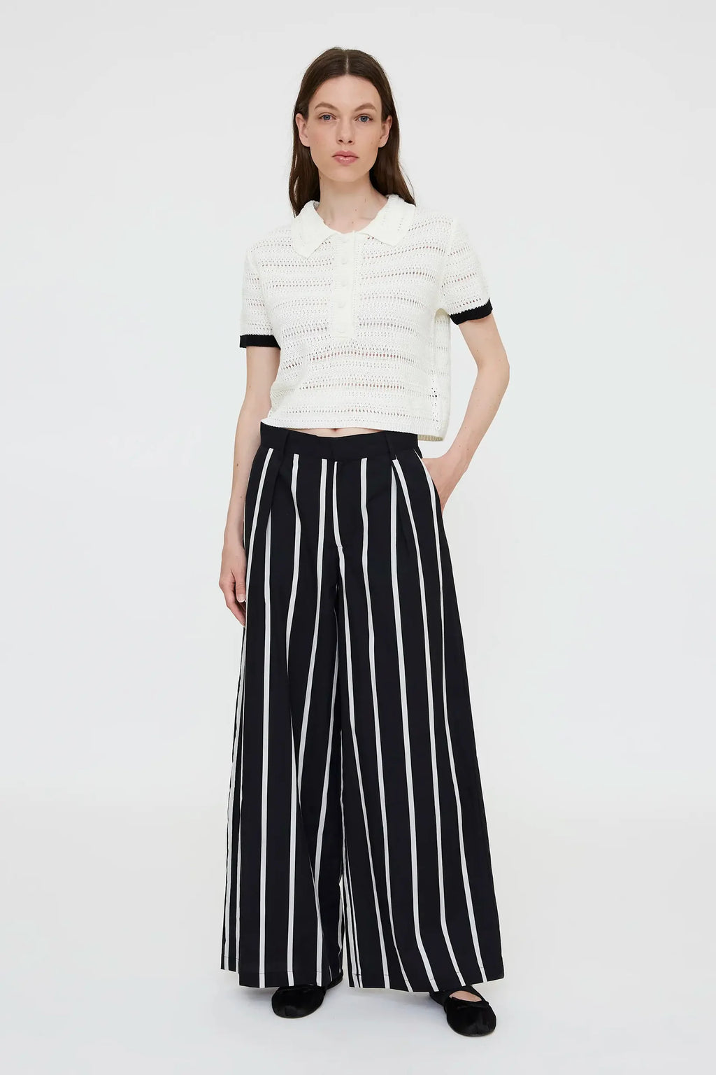 Brooklynn knit top - Off White