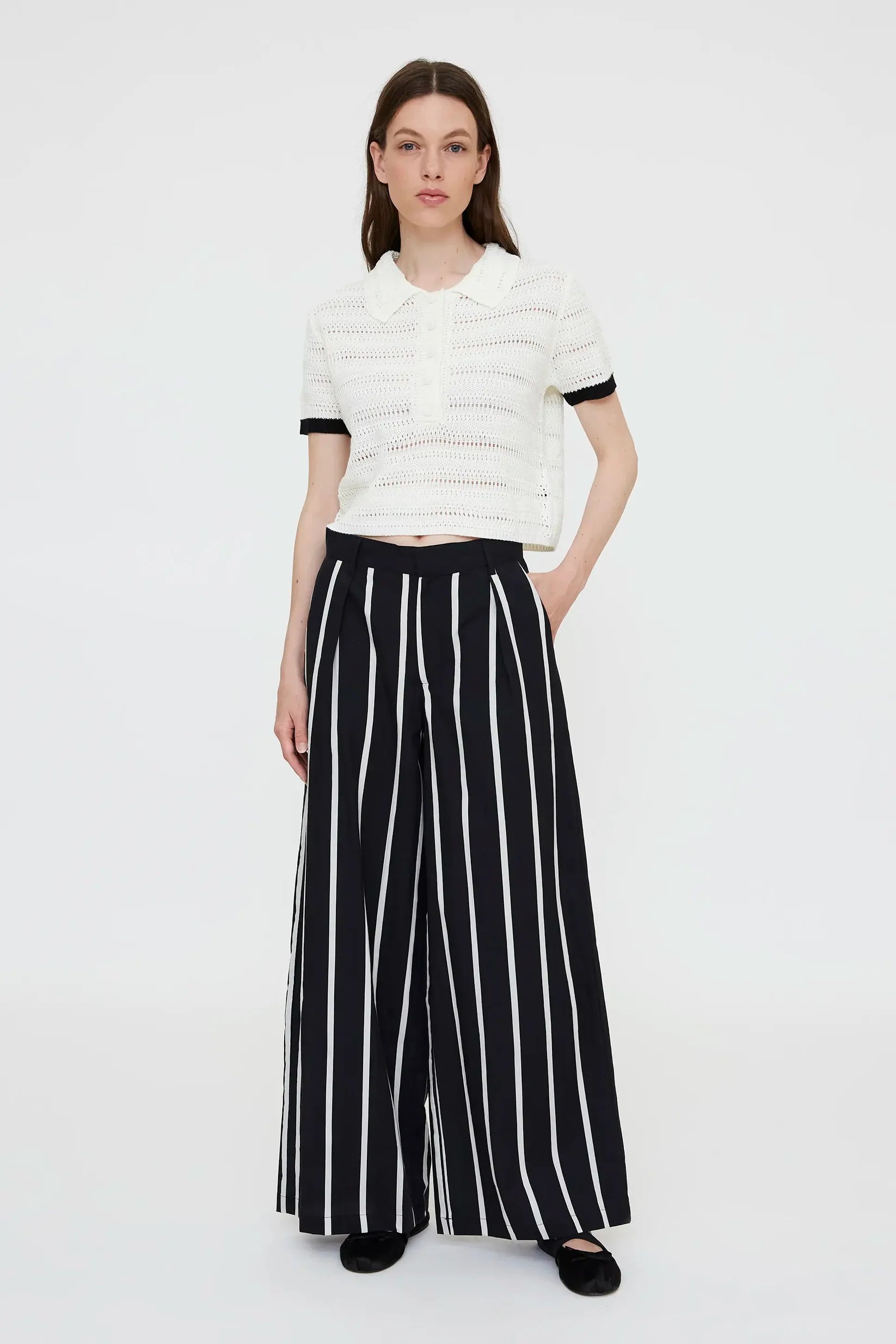 Brooklynn knit top - Off White