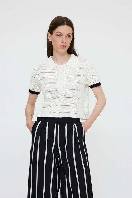 Brooklynn knit top - Off White