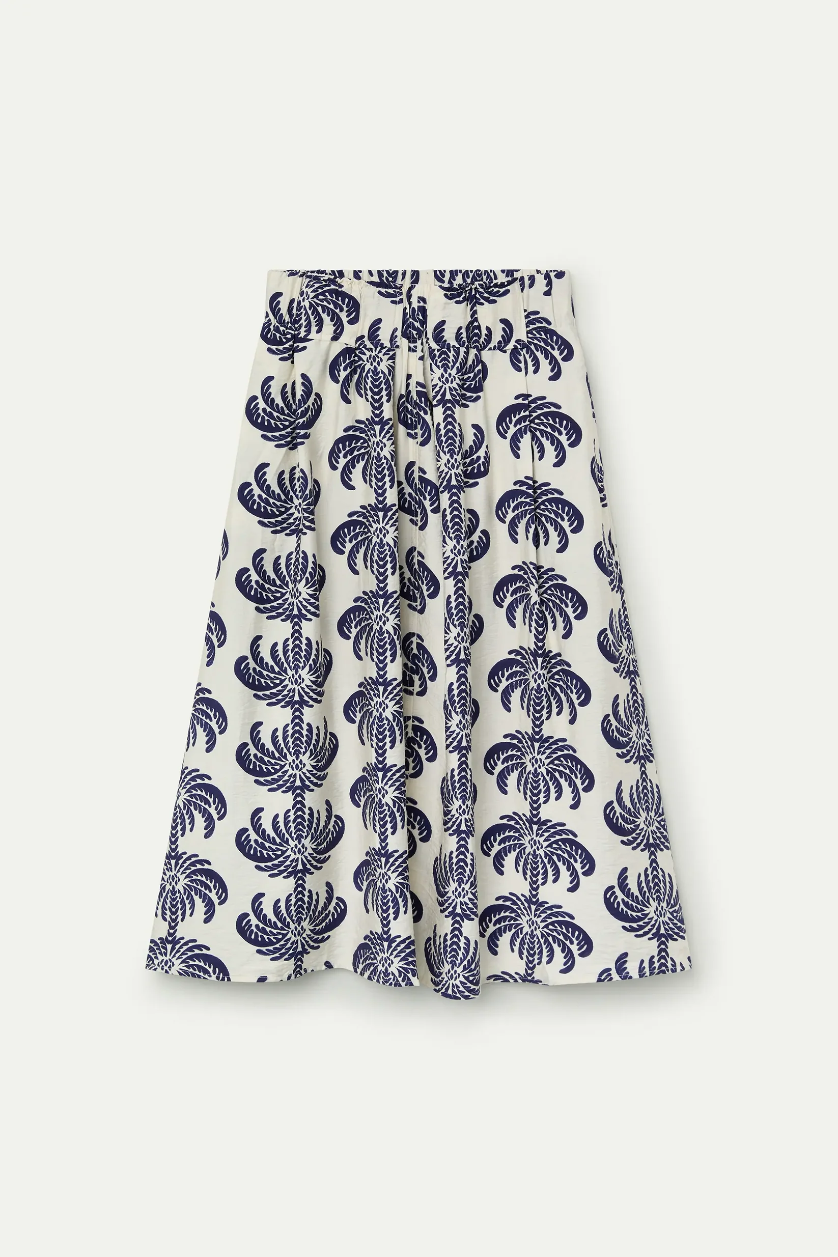 Gerbera print midi skirt - Palm Spring