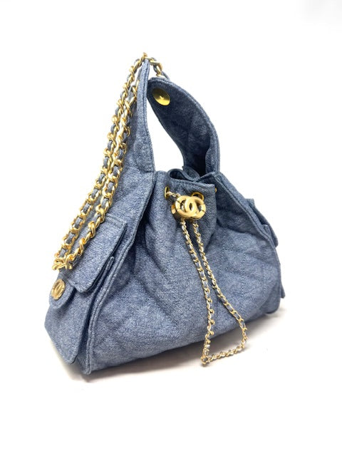 Denim Blue Bag