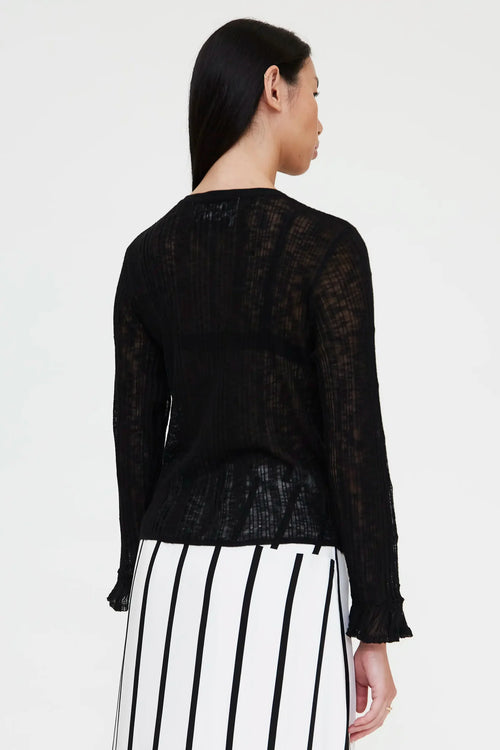 Abbey Cardigan - Black