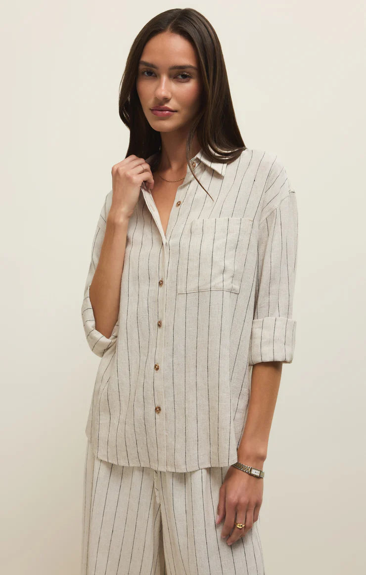 Alfie Stripped Blouse