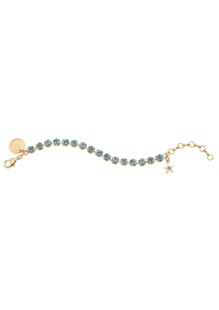 MAR BirthStone Bracelet -  Aquamarine