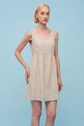 Beach Baby Dress - Sand