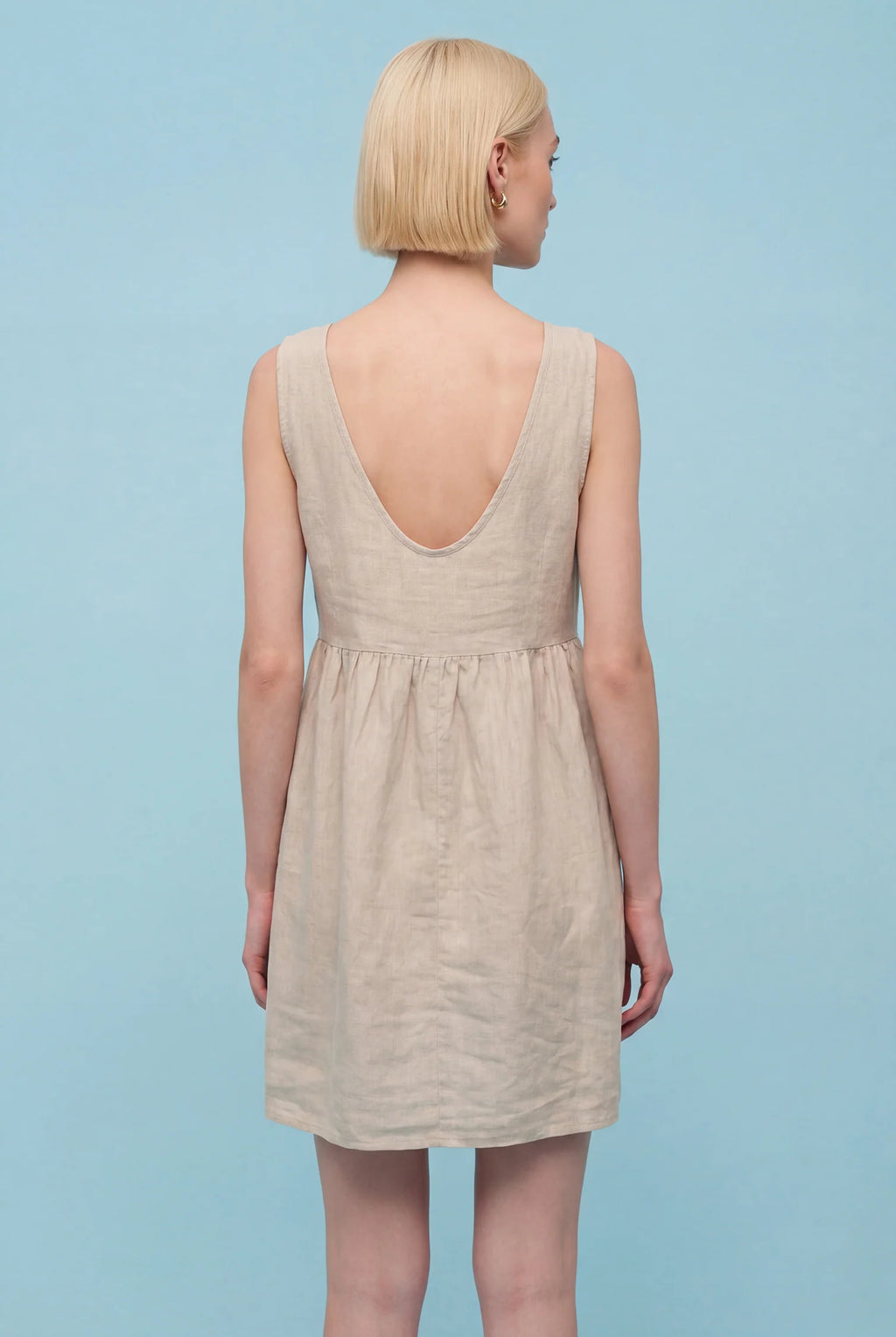 Beach Baby Dress - Sand