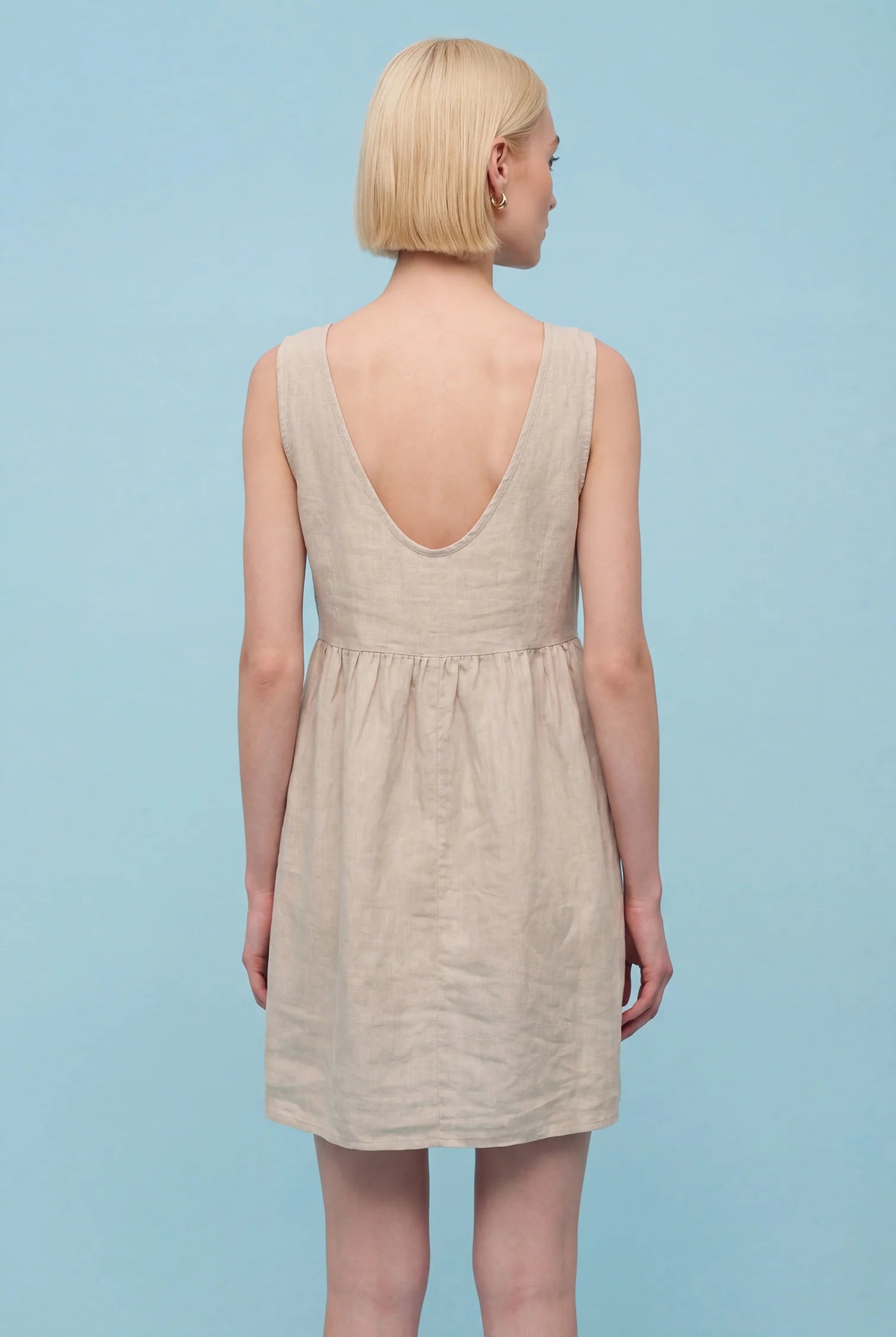 Beach Baby Dress - Sand