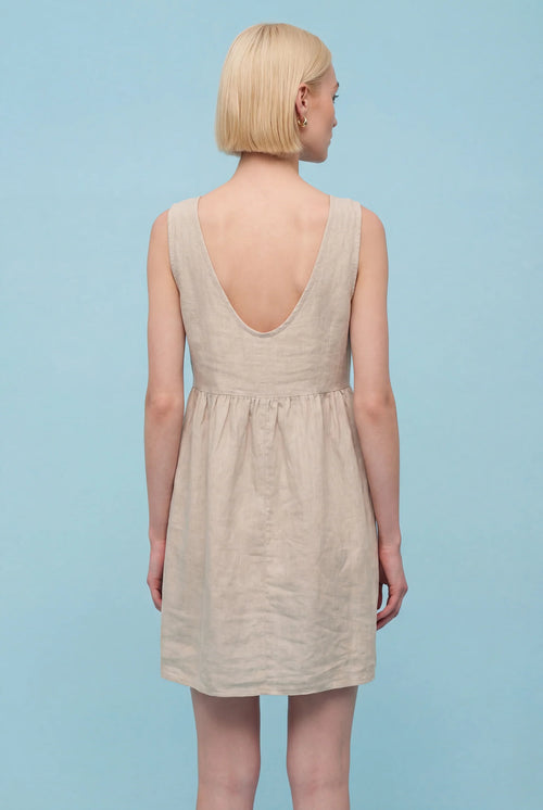 Beach Baby Dress - Sand