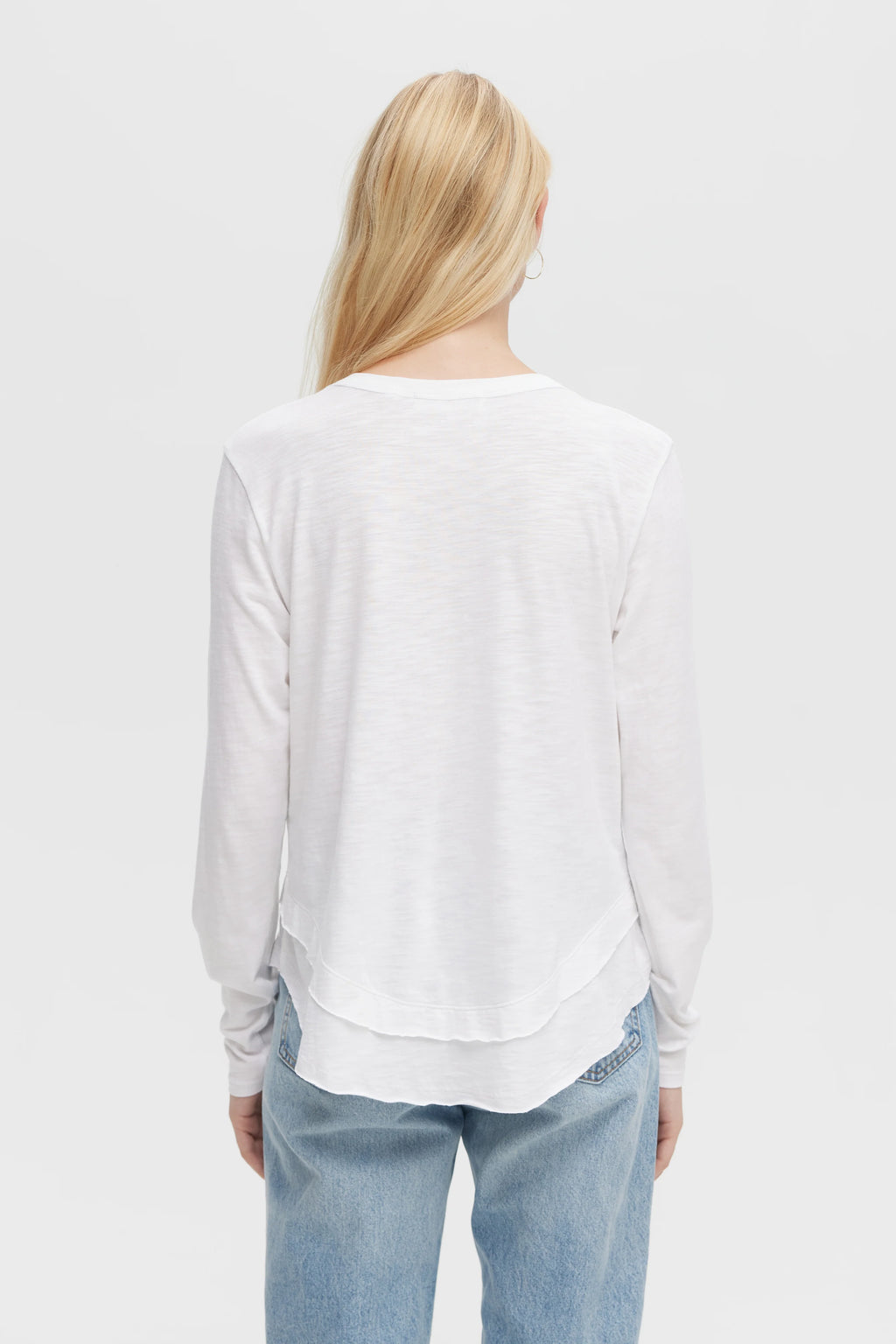 Ava Long Sleeve -White