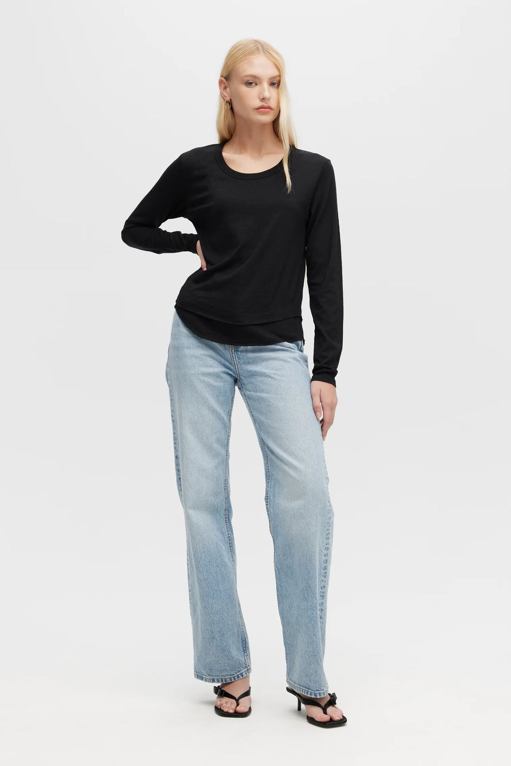 Ava Long Sleeve -Black