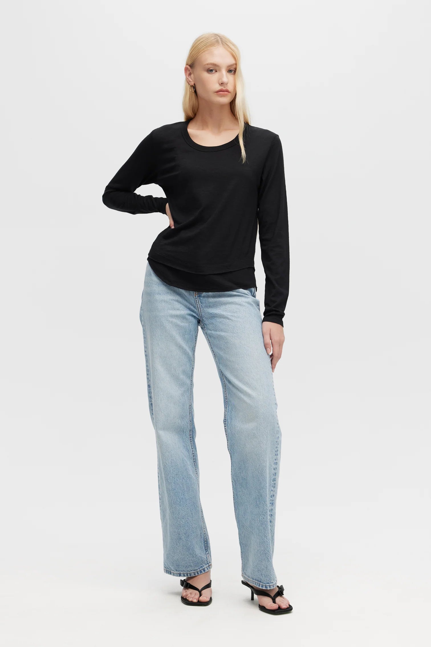 Ava Long Sleeve -Black