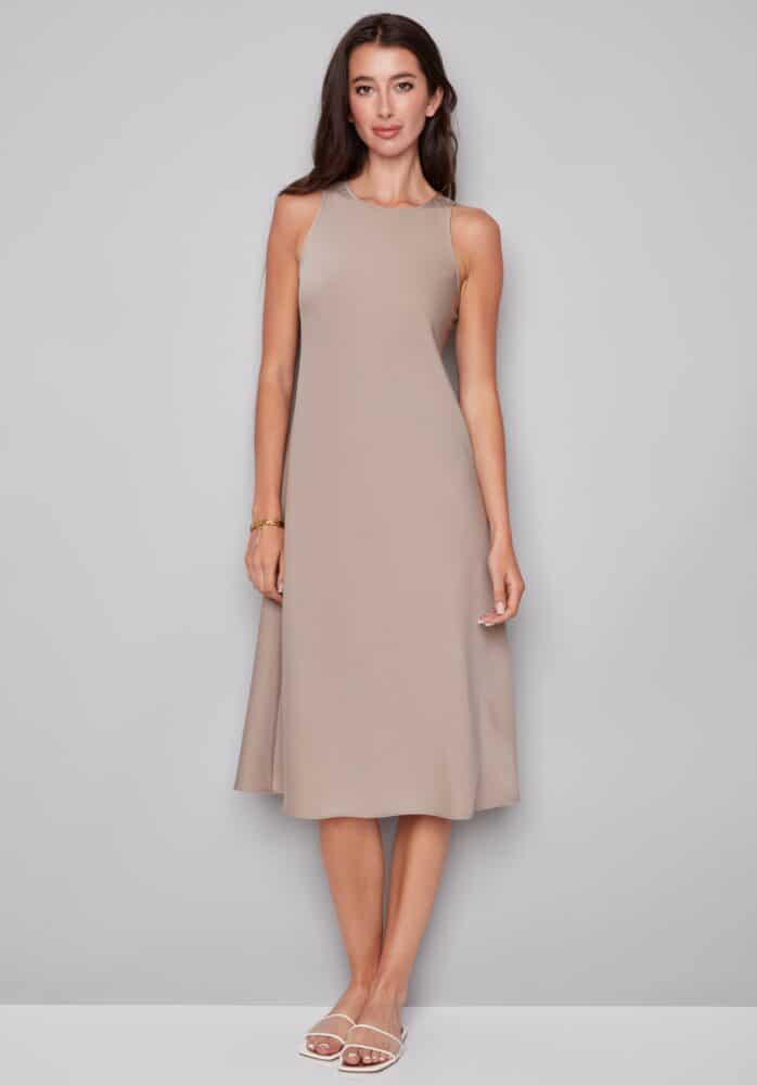Daphne Belize Dress - Almond