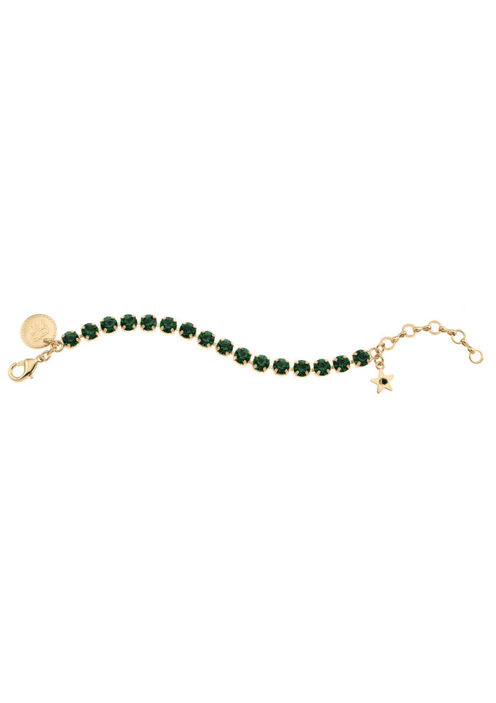 MAY BirthStone Bracelet -  Emerald