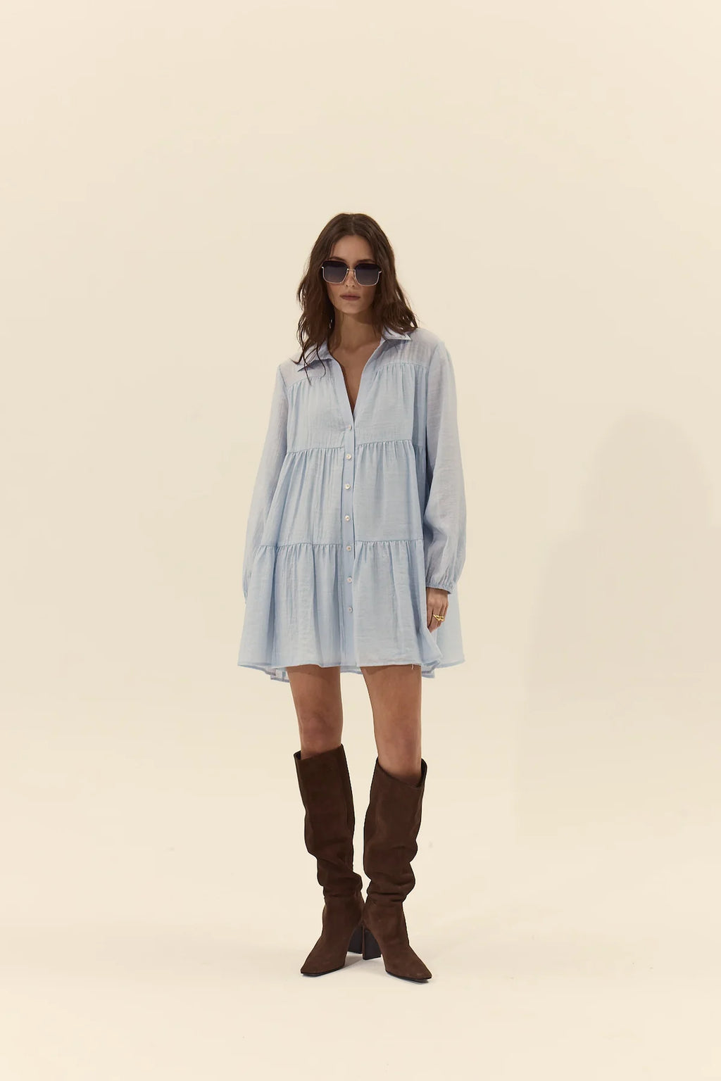 Gomera Dress - Light Blue