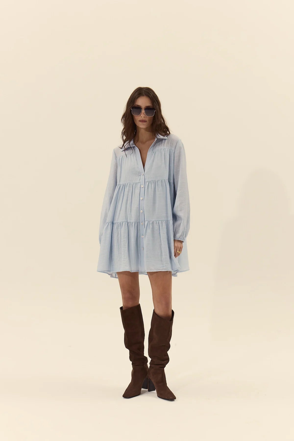 Gomera Dress - Light Blue