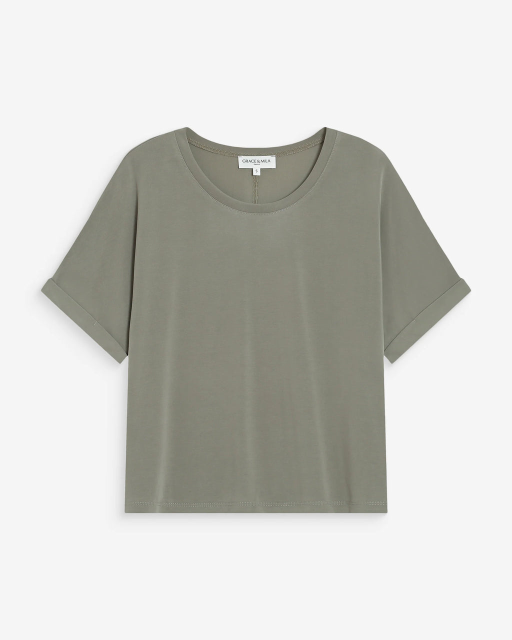Oversized T-shirt Parma - kaki