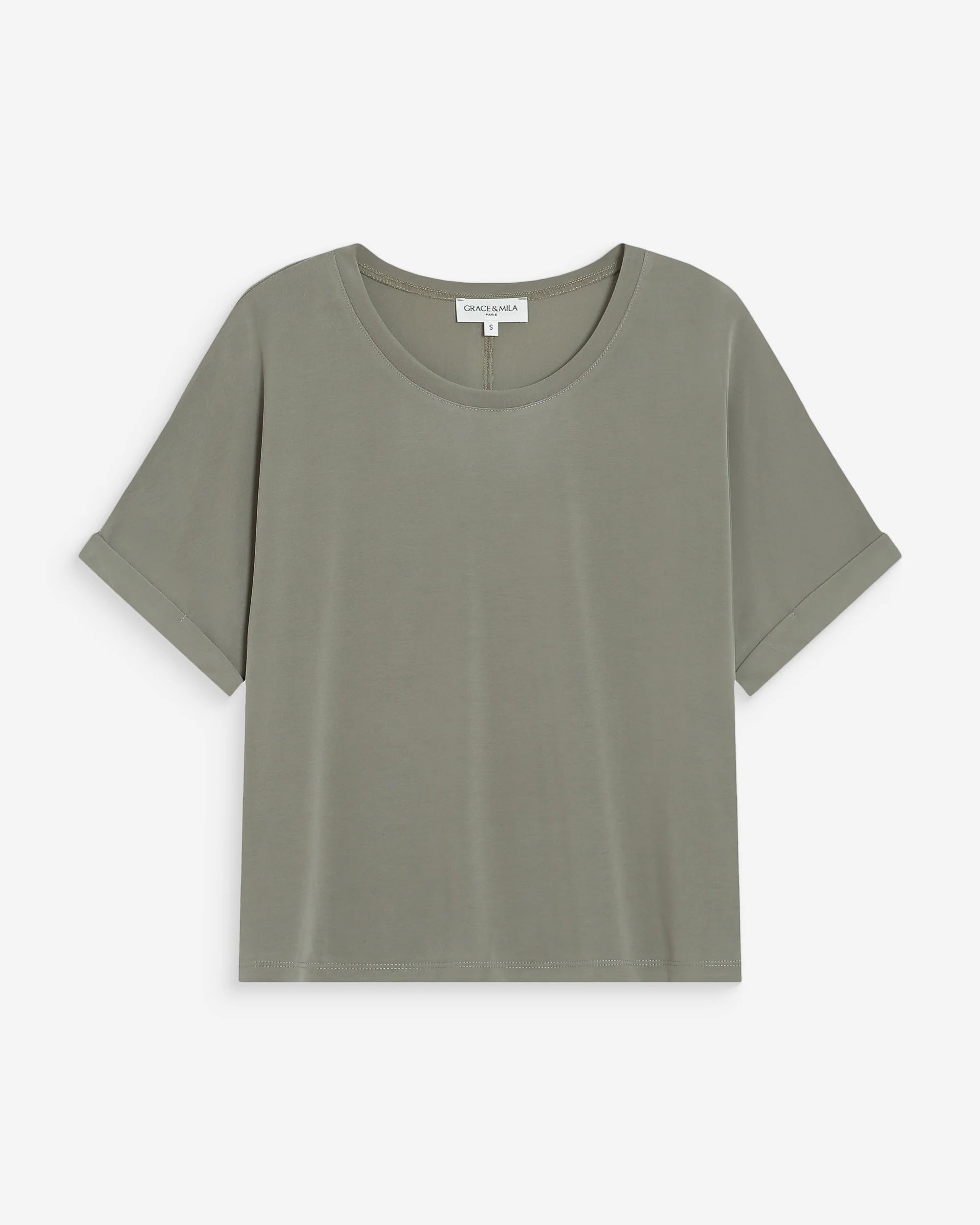 Oversized T-shirt Parma - kaki
