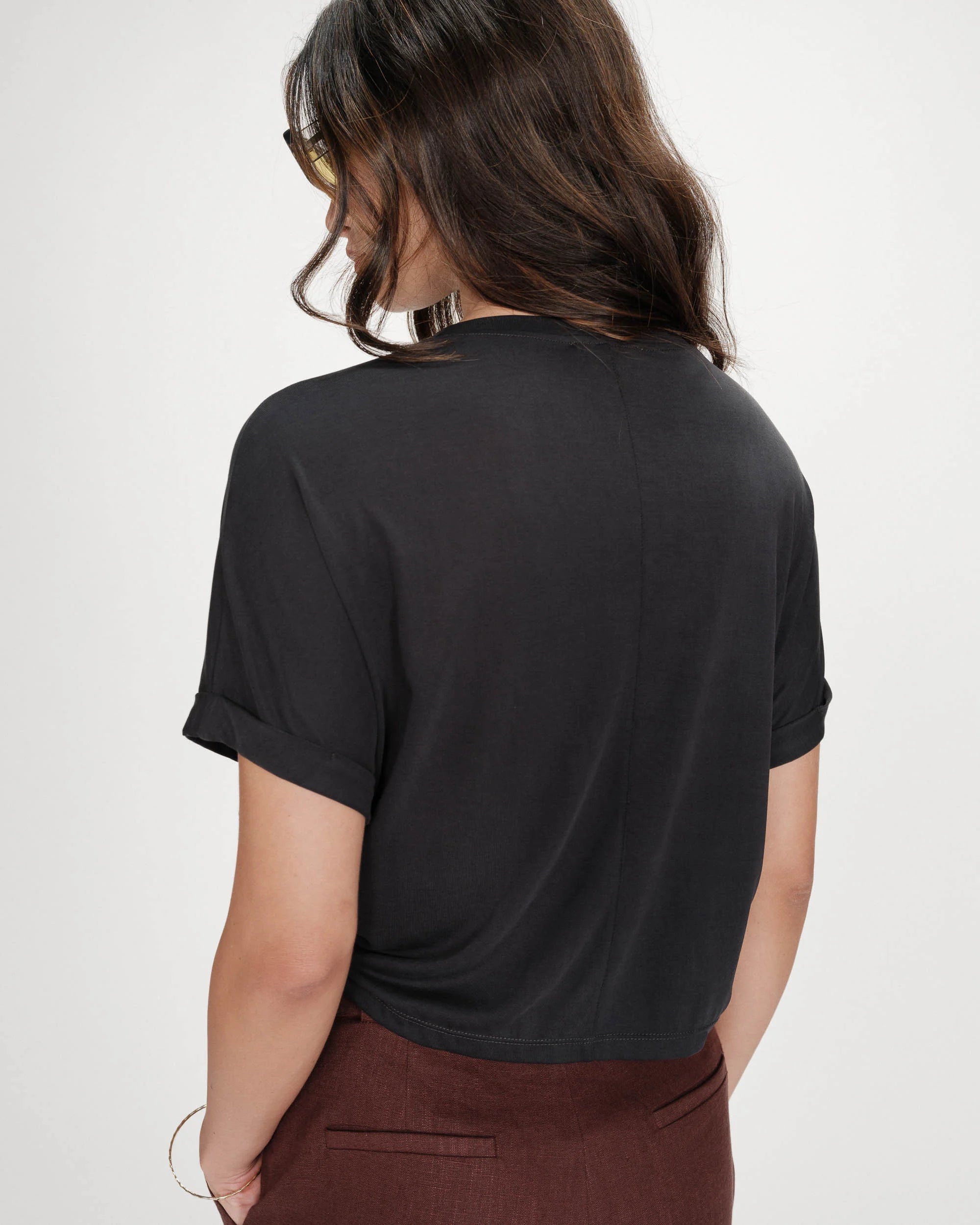 Oversized T-shirt Parma - Carbone