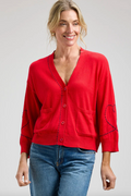 Heart Wide Sleeve Cardi