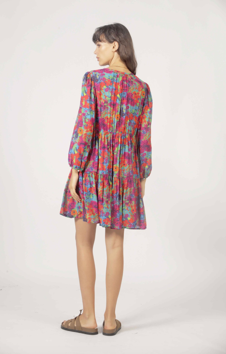 Robe Courte Dress - multicolore