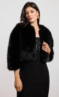 Crop Fur Jacket
