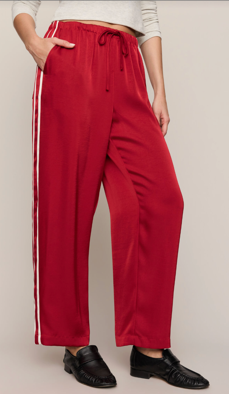 In Stride Satin Track Pant