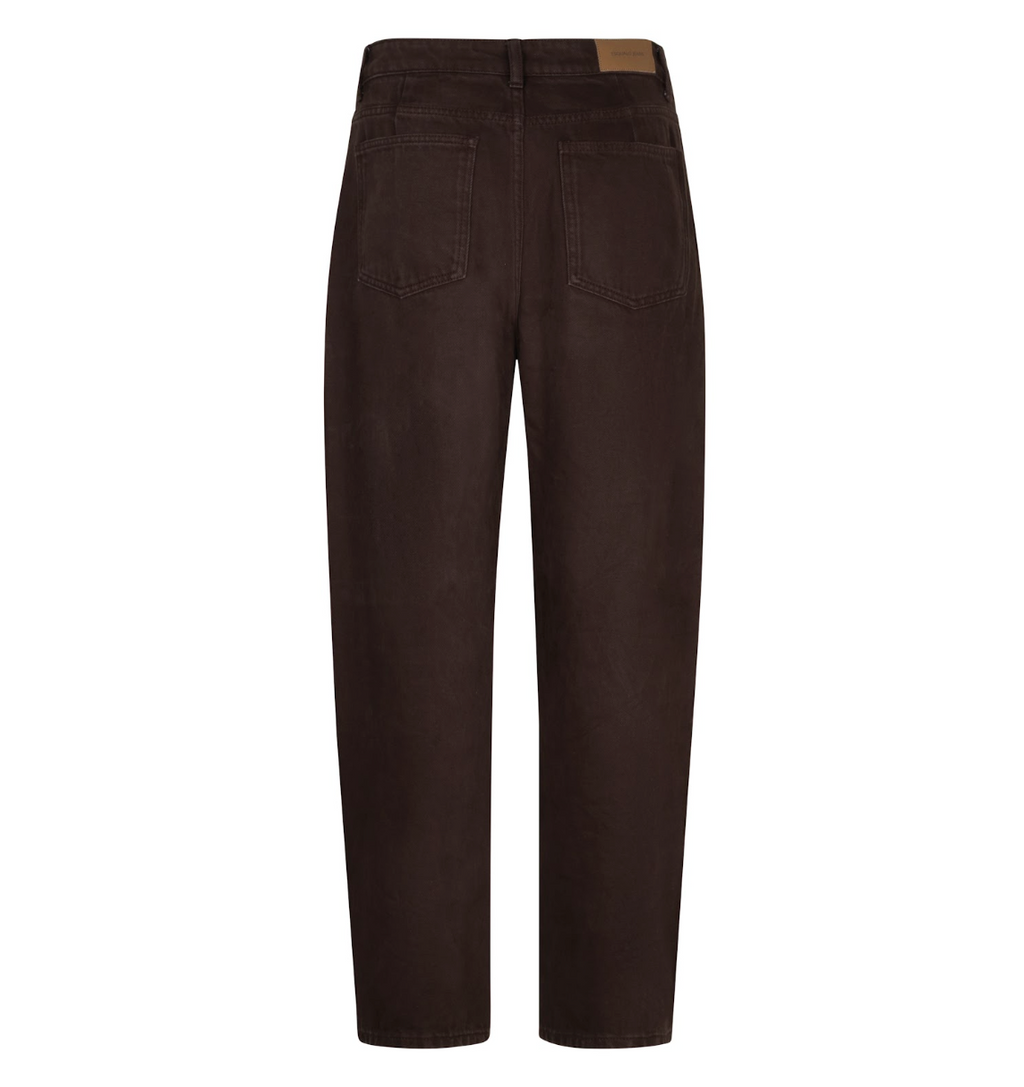 Bethany Barrel Jeans - Cacao