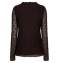 lace long Sleeve - Cacao