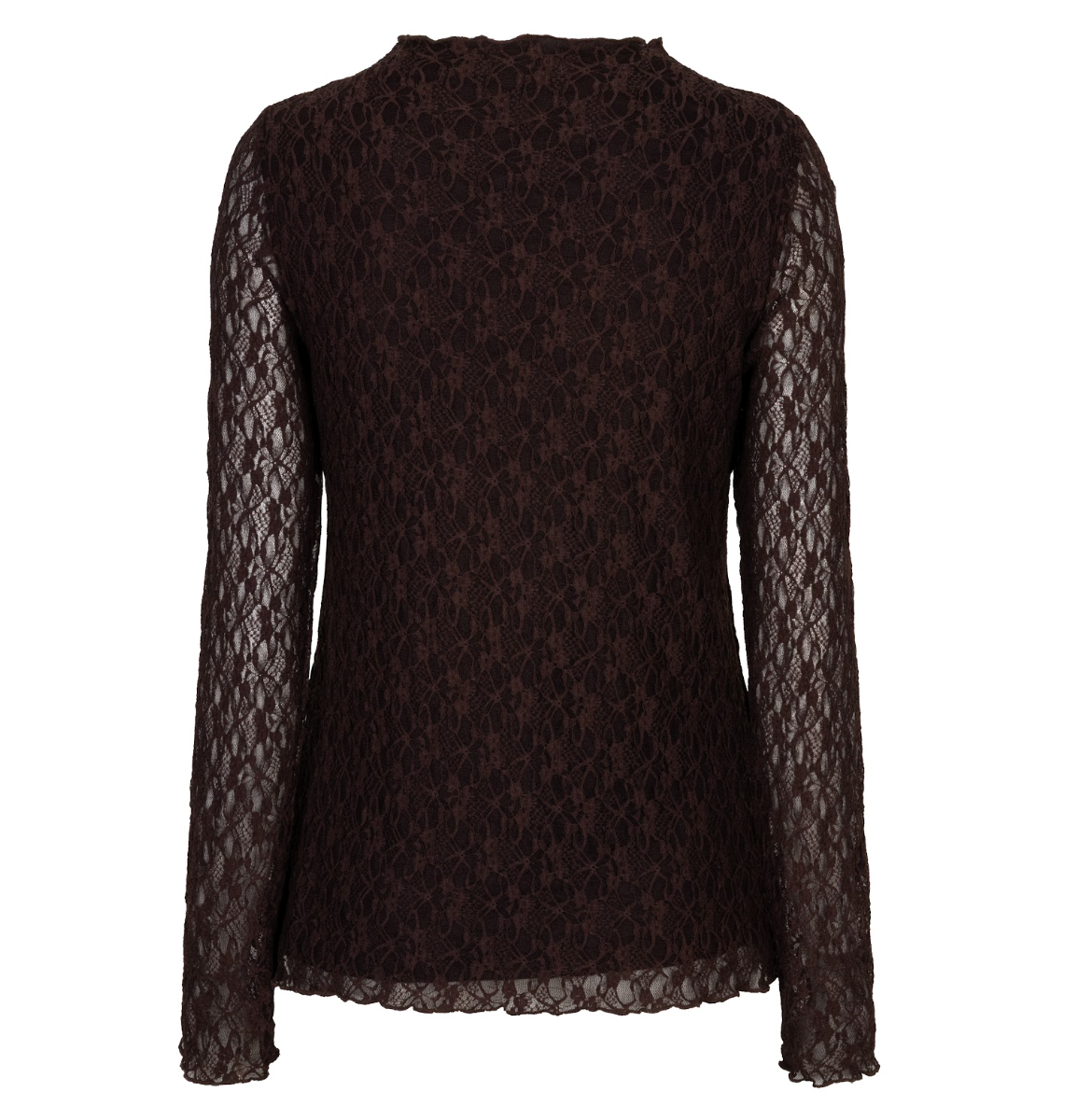 lace long Sleeve - Cacao