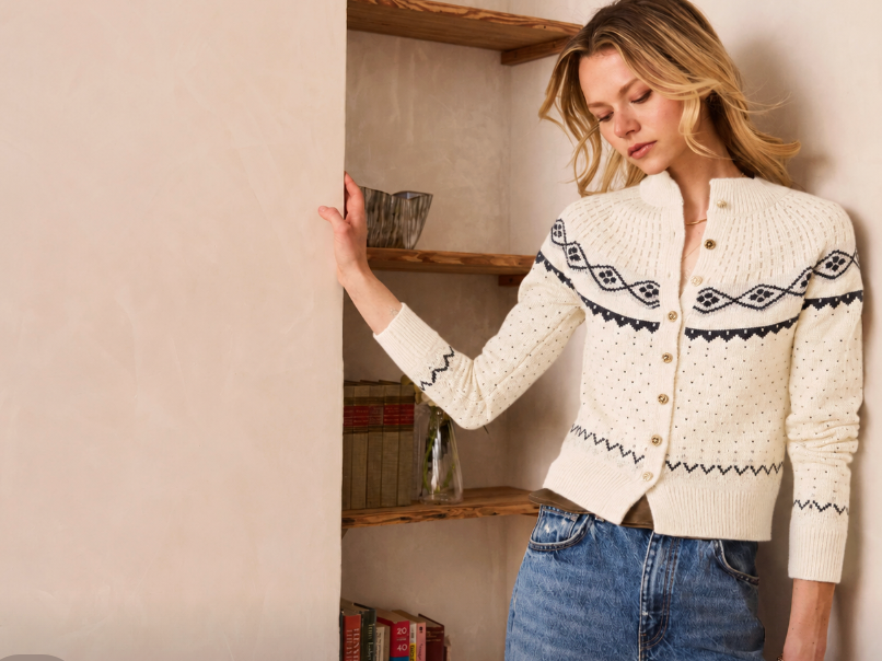 Joya Cardigan - Ivory