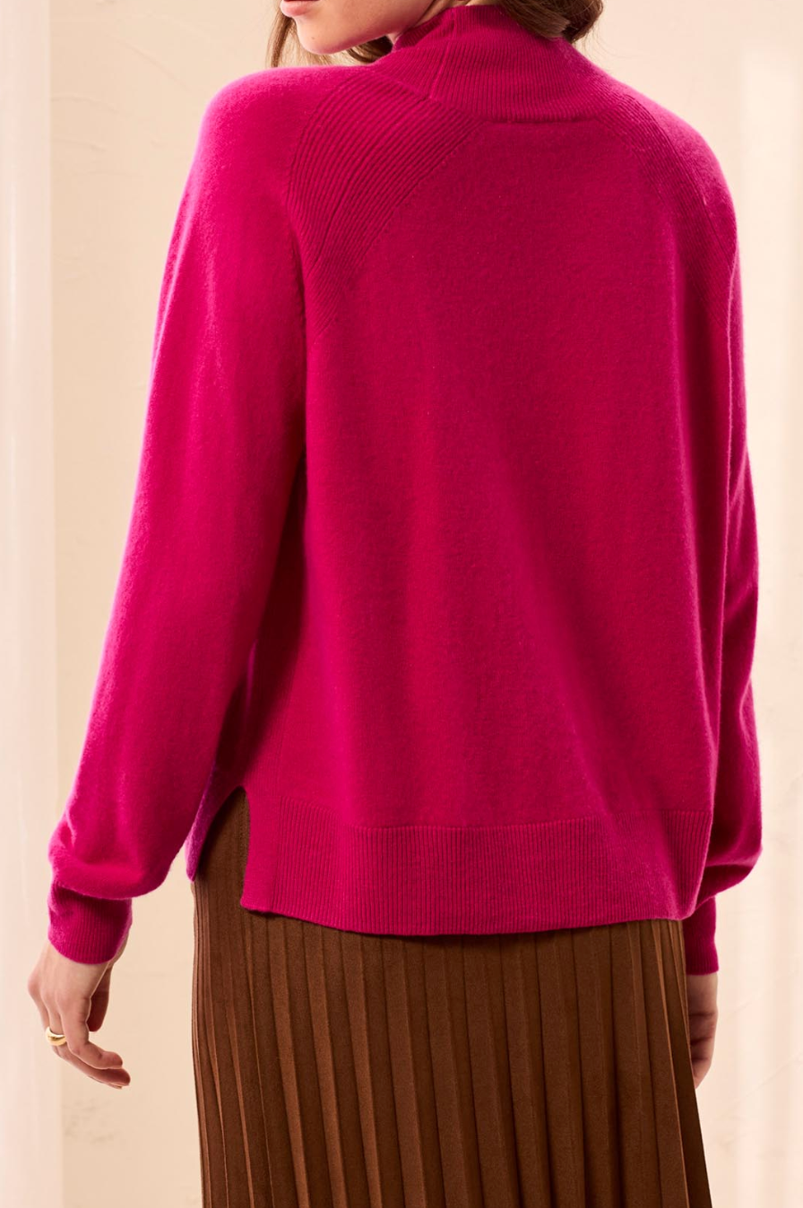 Turtle Neck Sweater - MULBERRY