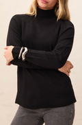 Cher Turtle  Neck - Black