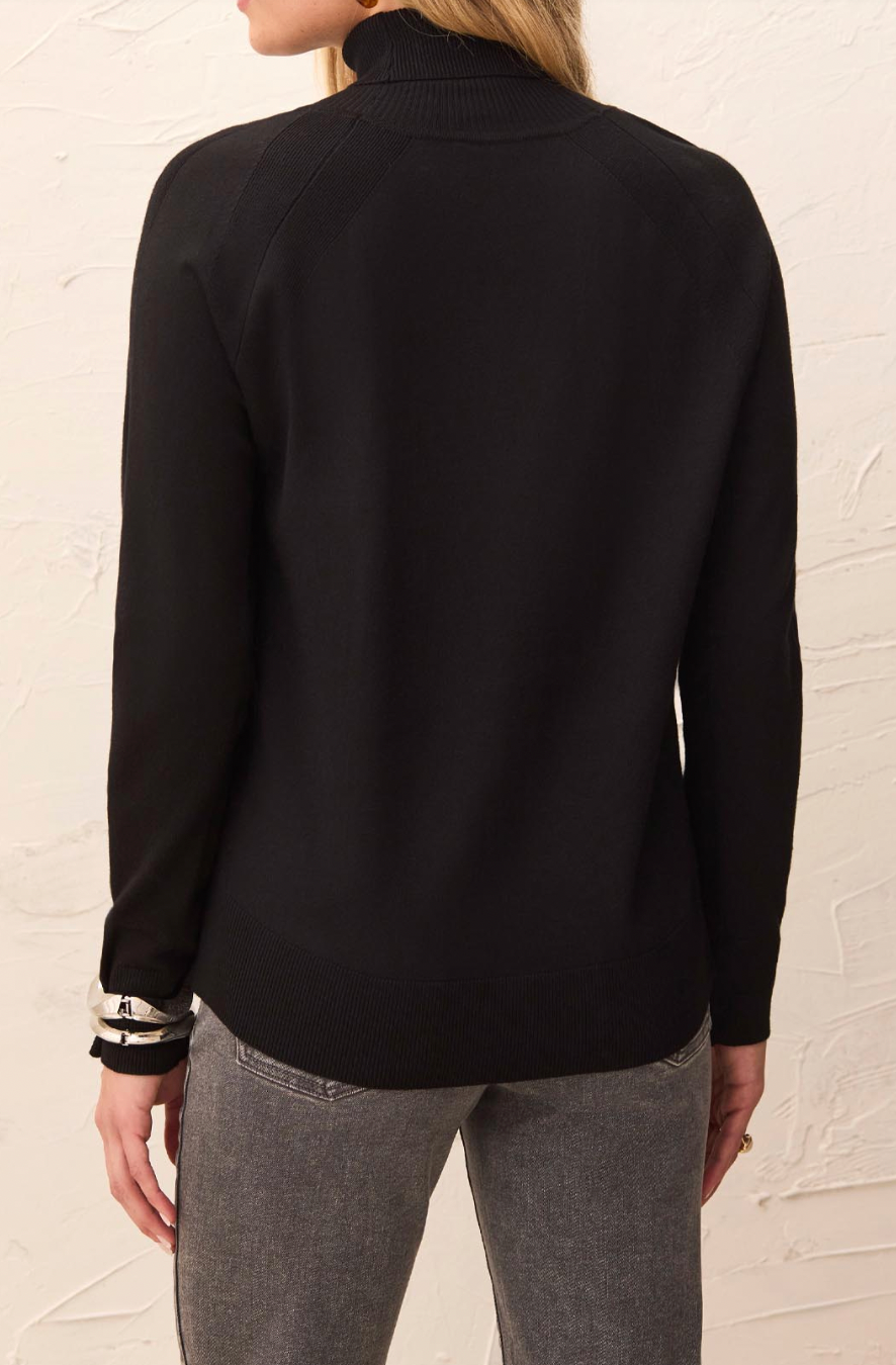 Cher Turtle  Neck - Black