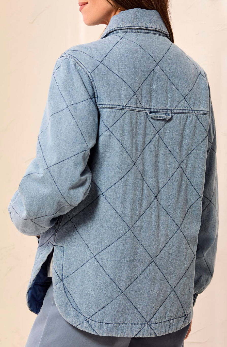 Denim Quilted Jacket