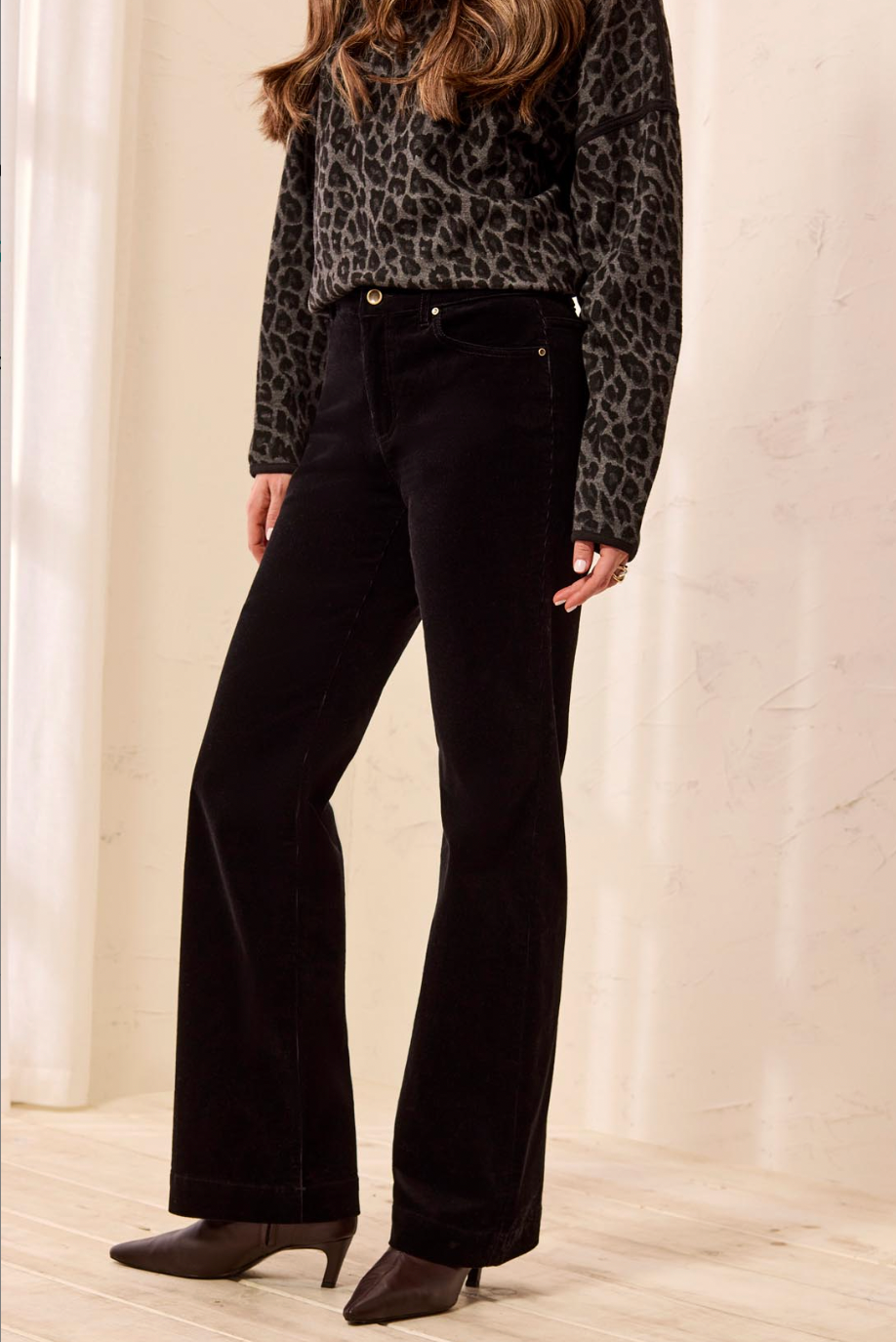 Mug Denim Pants - Black
