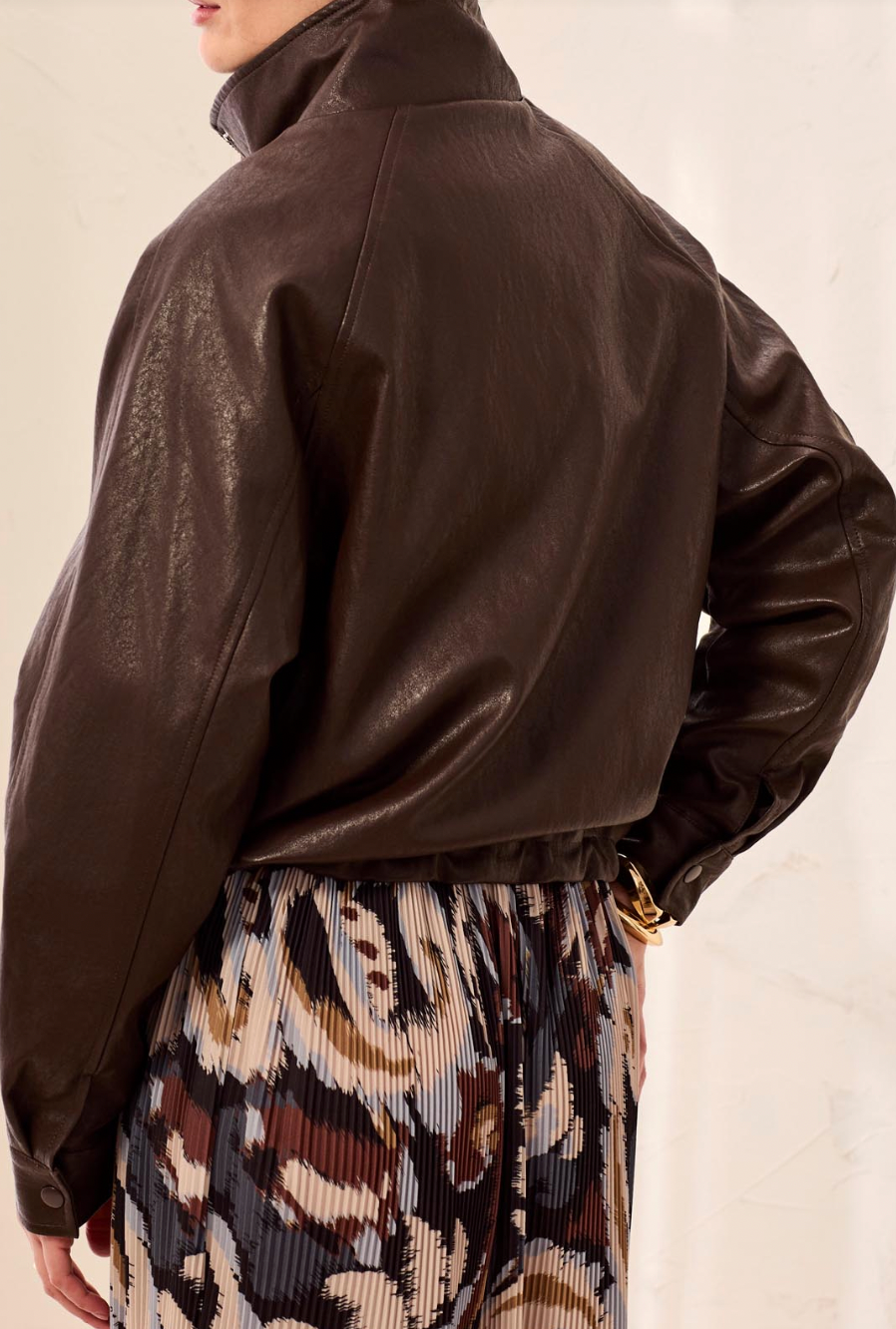 Fisher Jacket - Saddle brown