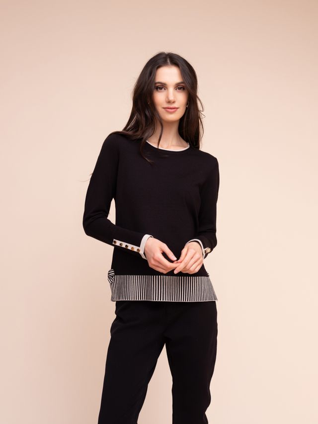 Sevie Top - Black Sand