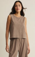 Sloane Jersey Tank - PERFECTLY TAUPE