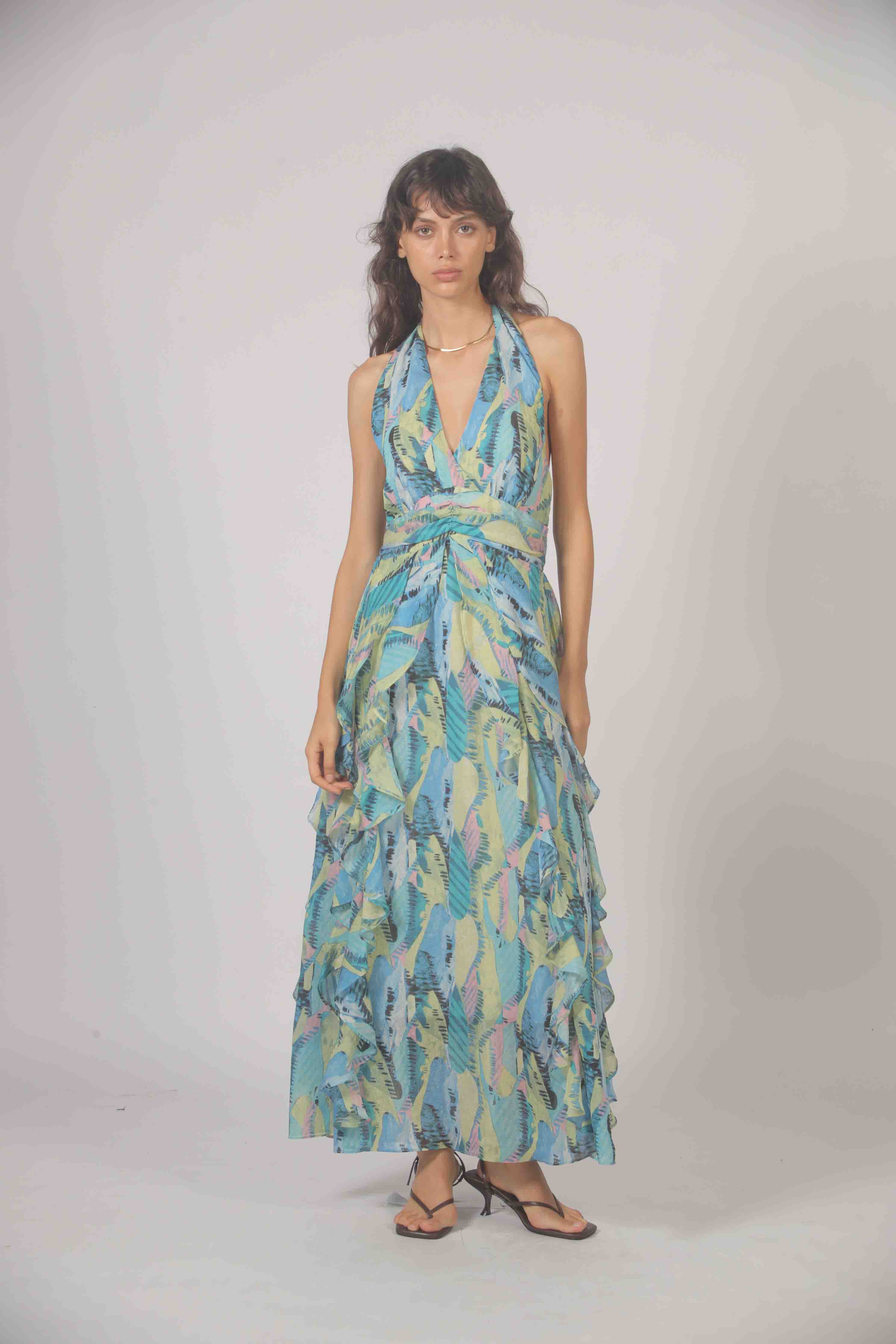 Harper Dress - Blue