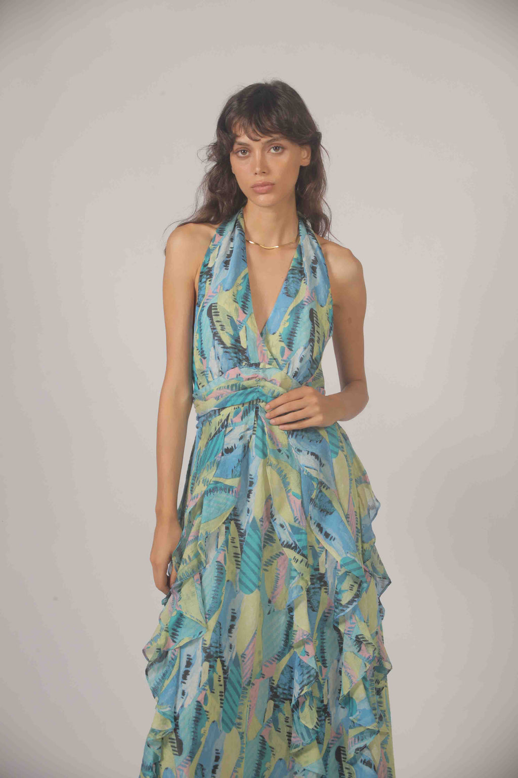 Harper Dress - Blue