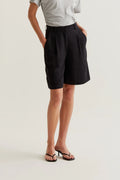 Cove high-waisted shorts - Black