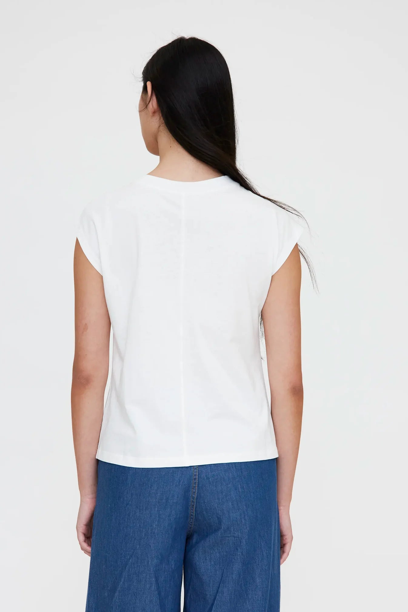 Sable knotted t-shirt - White