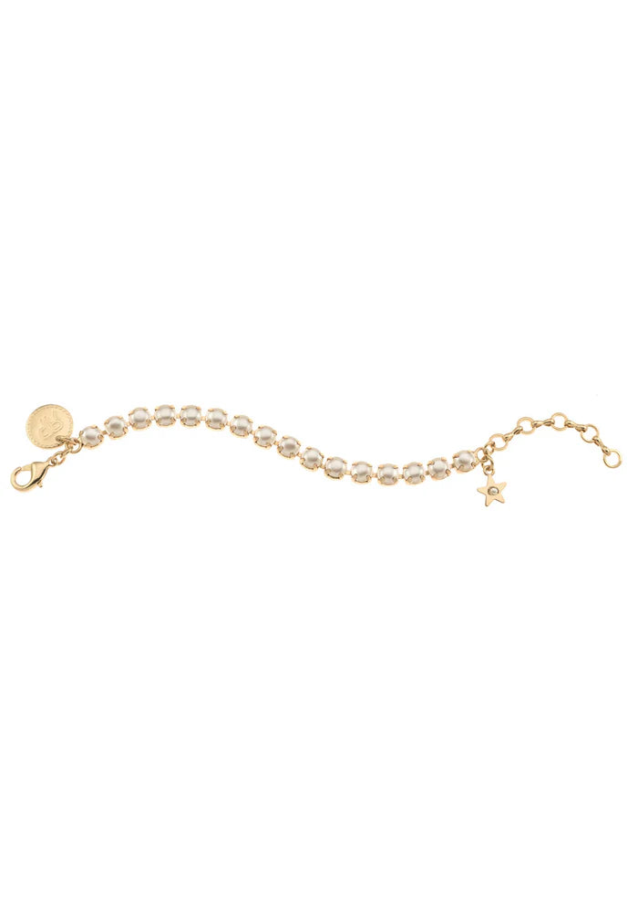 JUNE BirthStone Bracelet -  Pearl