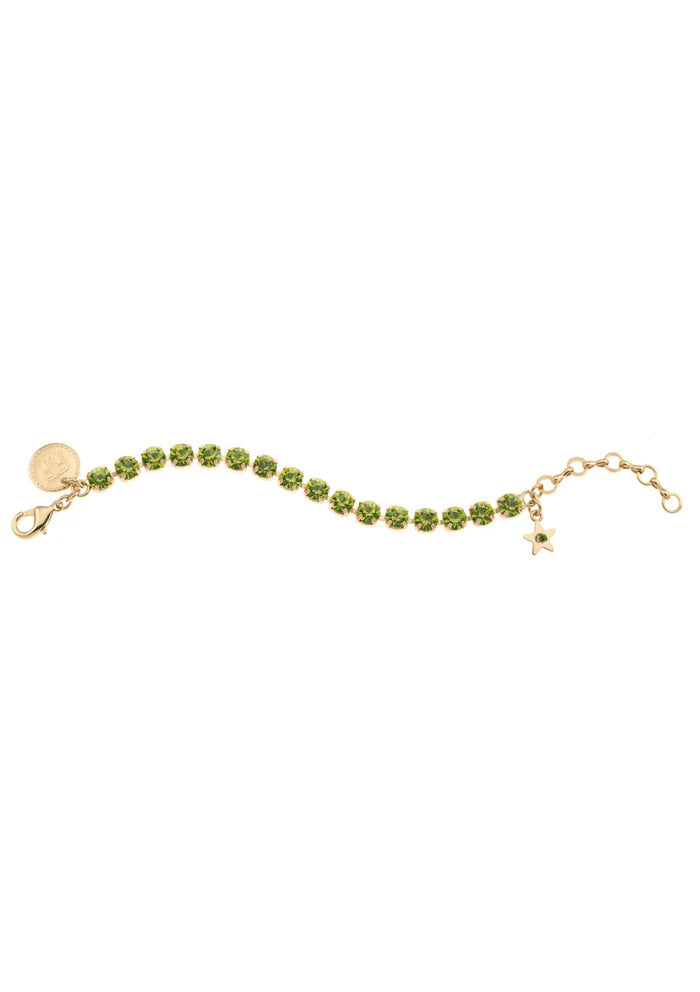 AUG BirthStone Bracelet -  Peridot